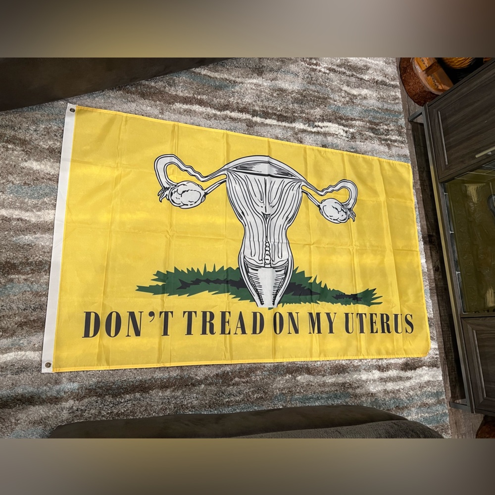 Don’t Tread on my Uterus Flag